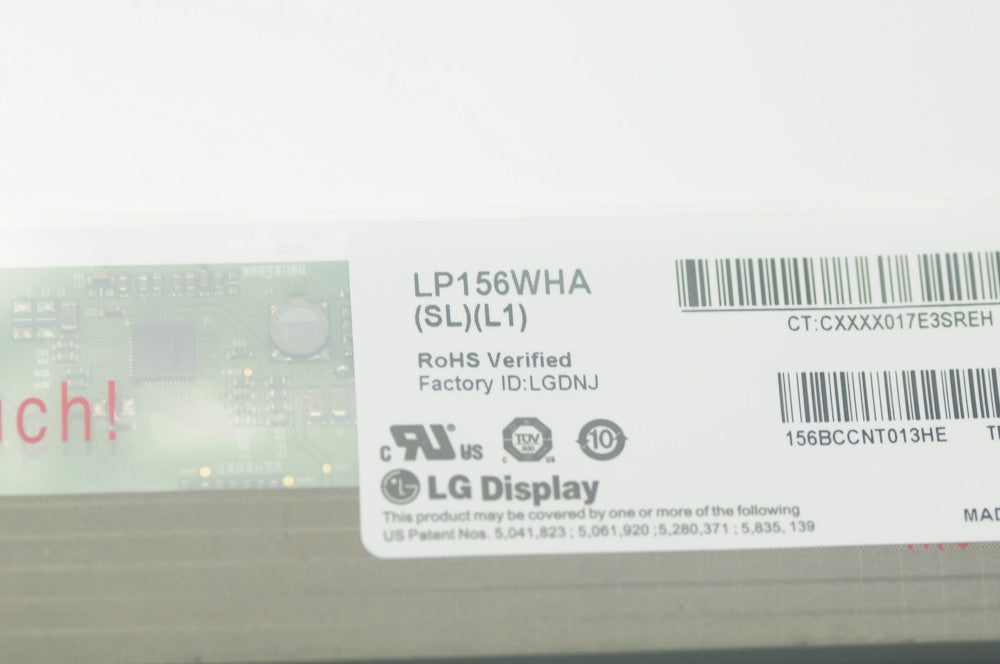 Original LP156WHA-SLL1 LG Screen 15.6" 1366×768 LP156WHA-SLL1 Display