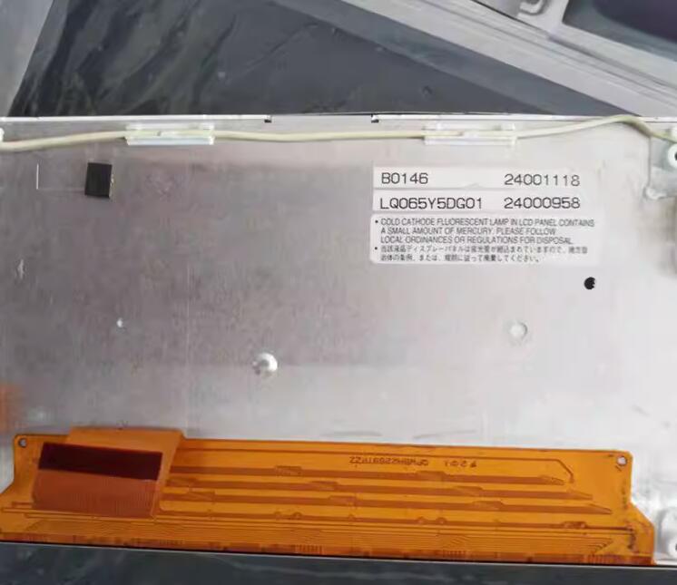 Original LQ065Y5DG01 SHARP 6.5" 800×480 LQ065Y5DG01 Display