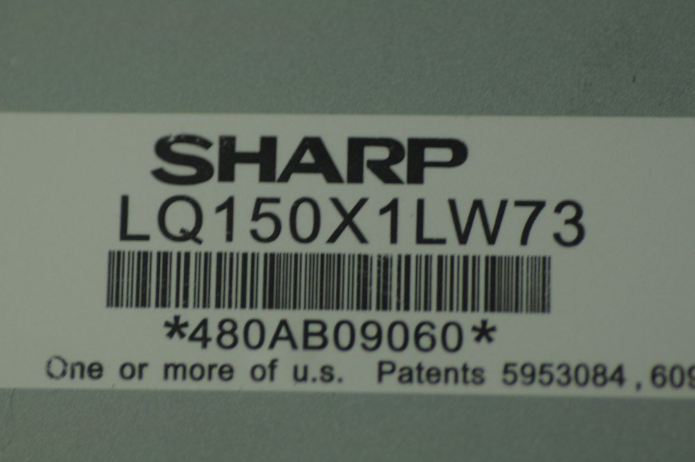 Original LQ150X1LW73 SHARP 15.0" 1024×768 LQ150X1LW73 Display