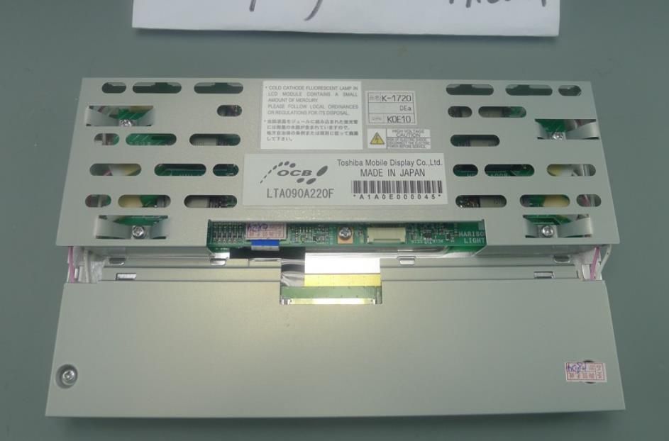 Original LTA090A220F Toshiba Screen 9.0" 800x480 LTA090A220F Display
