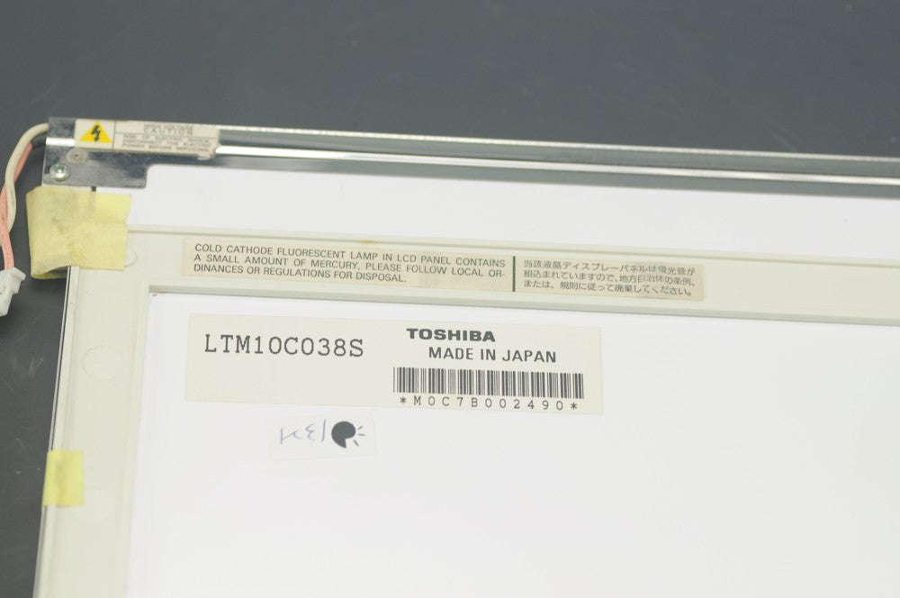 Original LTM10C038S Toshiba Screen 10.4" 800x600 LTM10C038S Display
