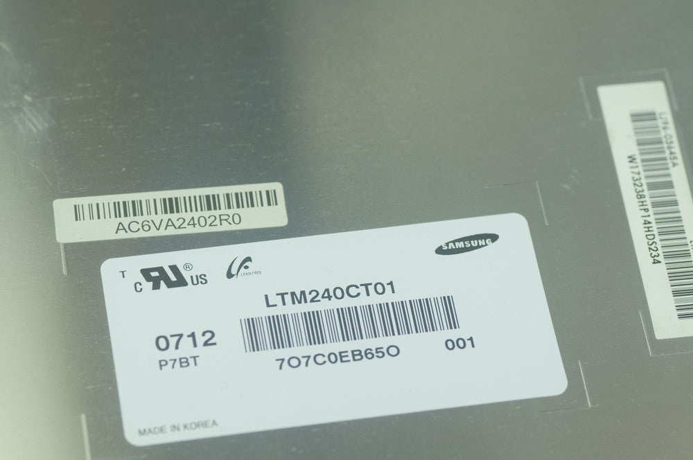 Original LTM240CT01 SAMSUNG Screen 24" 1920×1200 LTM240CT01 Display