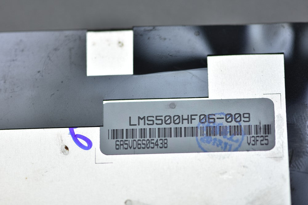 Original LMS500HF06 Samsung Screen 5" 480×272 LMS500HF06 Display