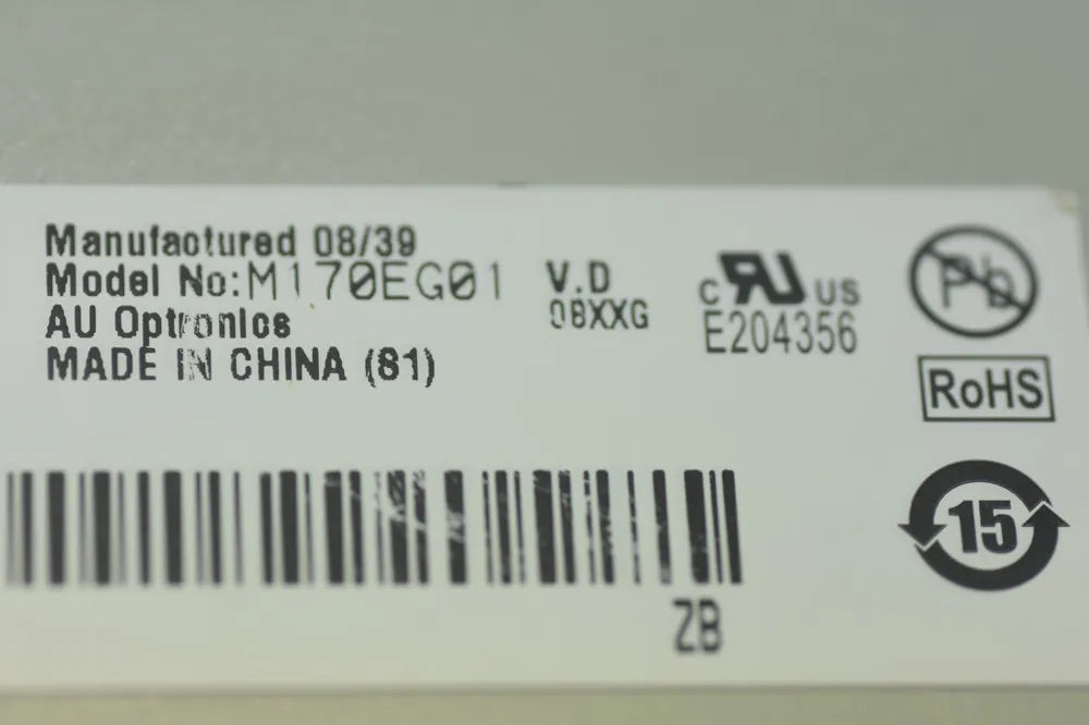 Original M170EG01 V.D AUO Screen 17" 1280*1024 M170EG01 V.D Display