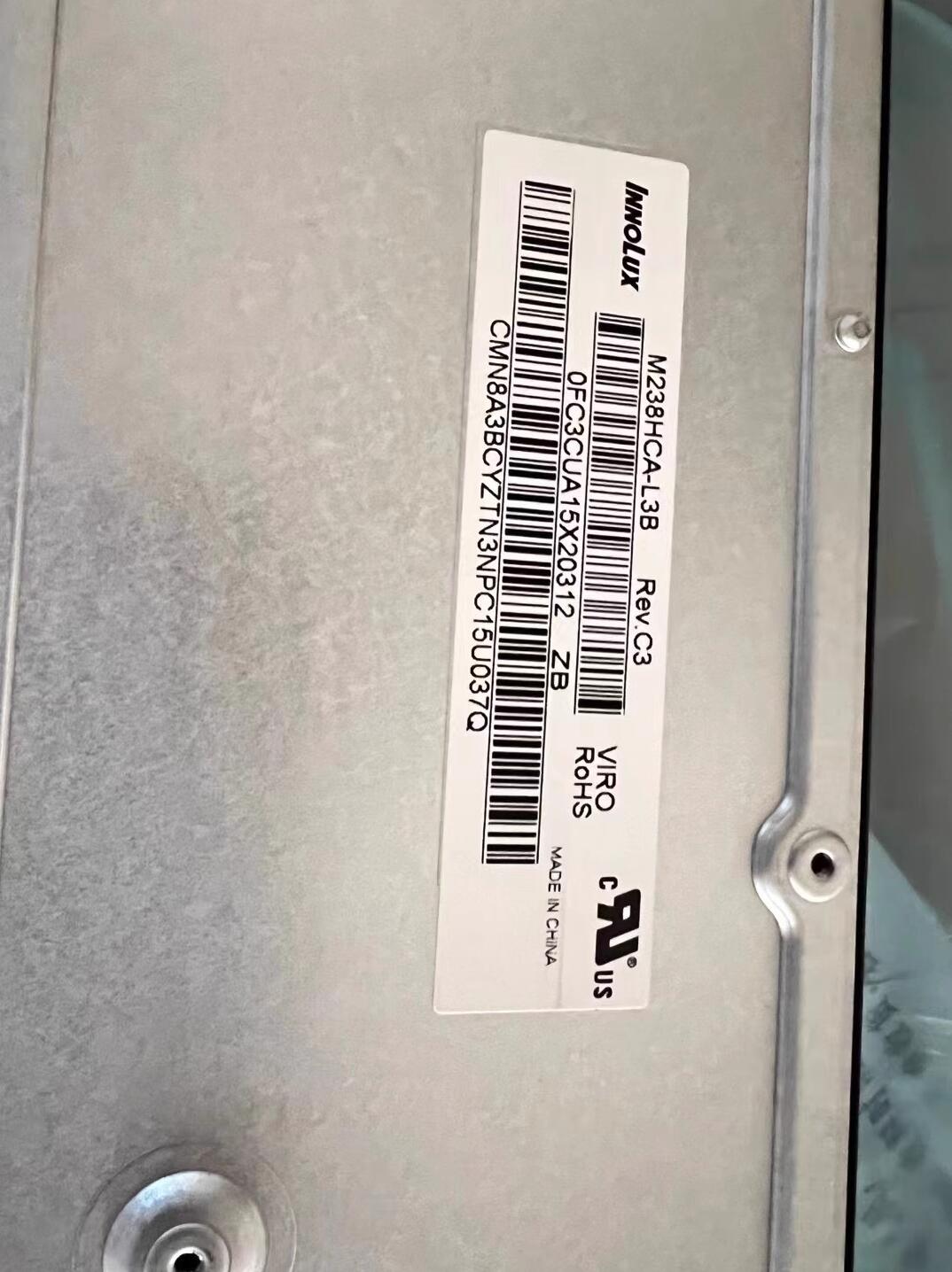 Orignal Innolux 23.8-Inch M238HCA-L3B LCD Display 1920×1080 Industrial Screen