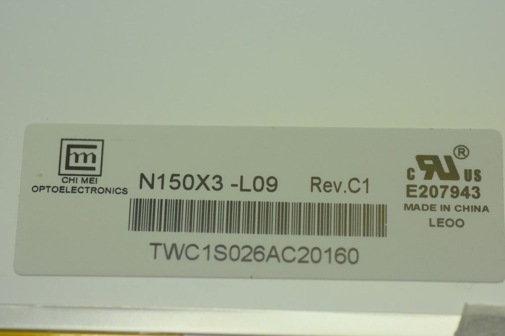 Original N150X3-L09 CHIMEI Screen 15" 1024*768 N150X3-L09 Display