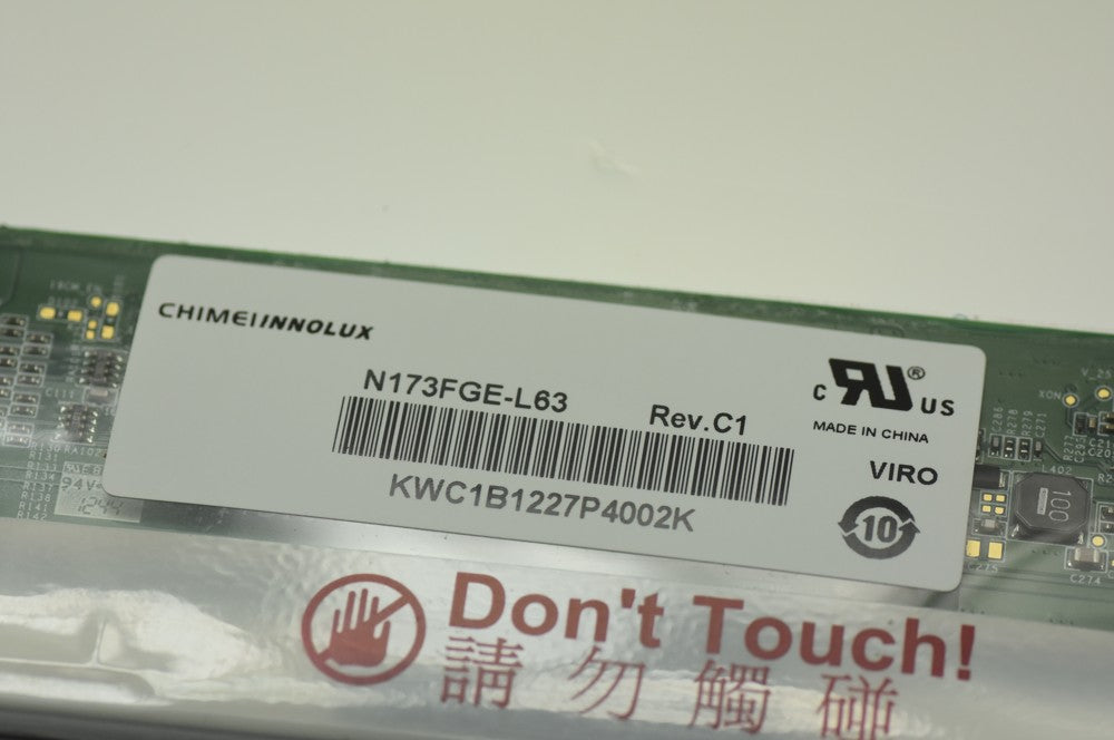 Original N173FGE-L63 INNOLUX Screen 17.3" 1600*900 N173FGE-L63 Display