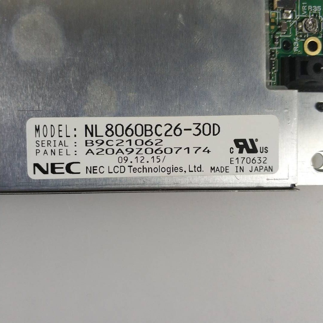 Original NL8060BC26-30D NEC Screen 10.4" 800*600 NL8060BC26-30D Display