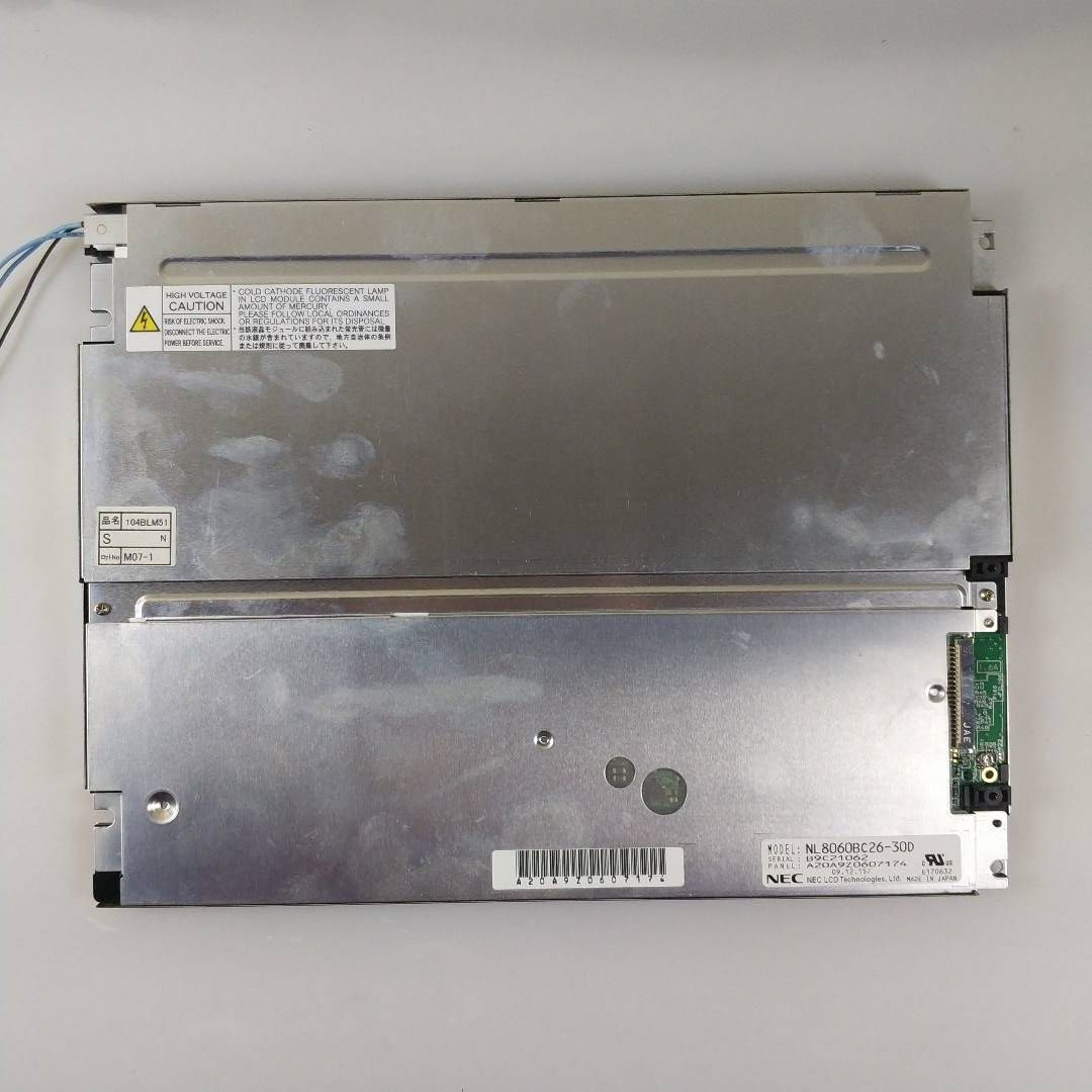 Original NL8060BC26-30D NEC Screen 10.4" 800*600 NL8060BC26-30D Display