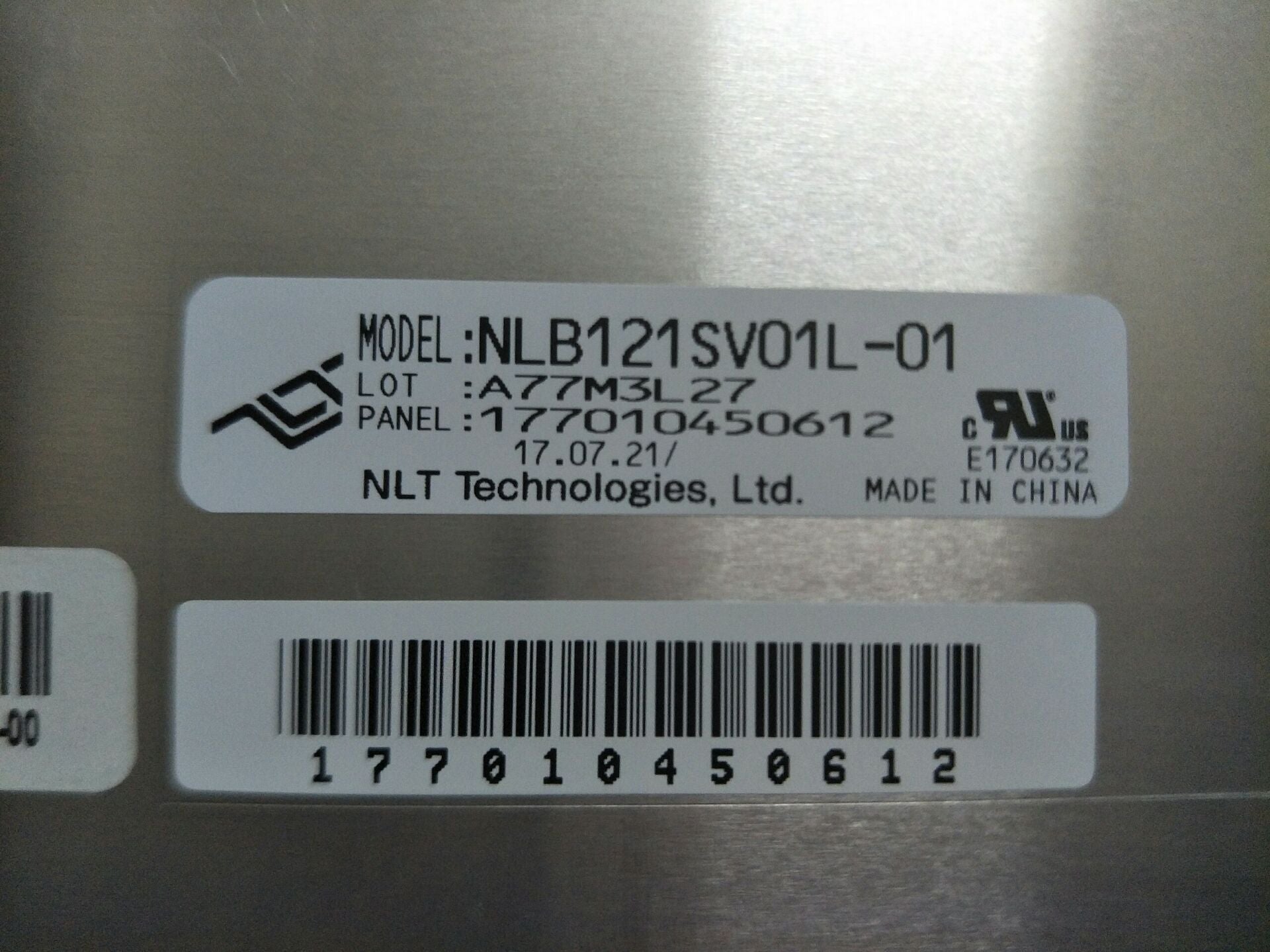 Original NLB121SV01L-01 NEC Screen 12.1" 800*600 NLB121SV01L-01 Display