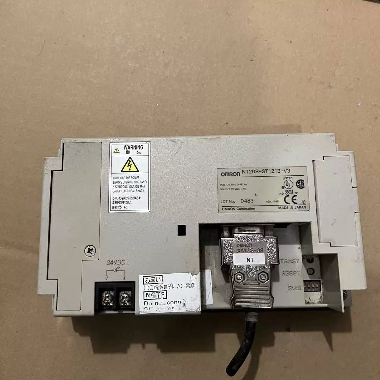 Original Omron NT20S-ST121B-V3 Screen NT20S-ST121B-V3 Display