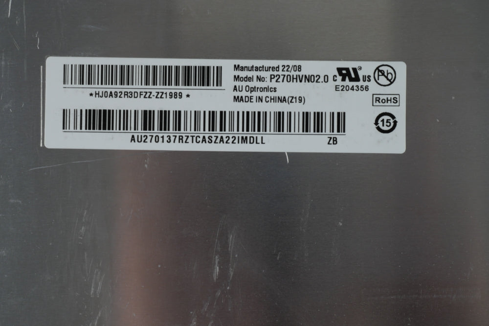 Original P270HVN02.0 AUO Screen 27.0" 1920*1080 P270HVN02.0 Display