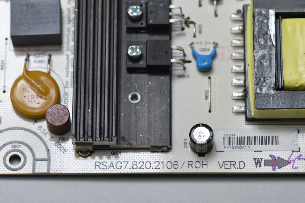 Original RSAG7.820.2106/ROH Hisense HLP3240WA Power Board