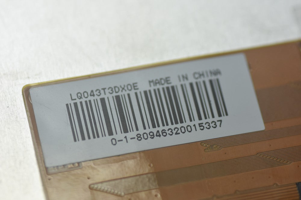 Original LQ043T3DX0E SHARP 4.3" 480×272 LQ043T3DX0E Display