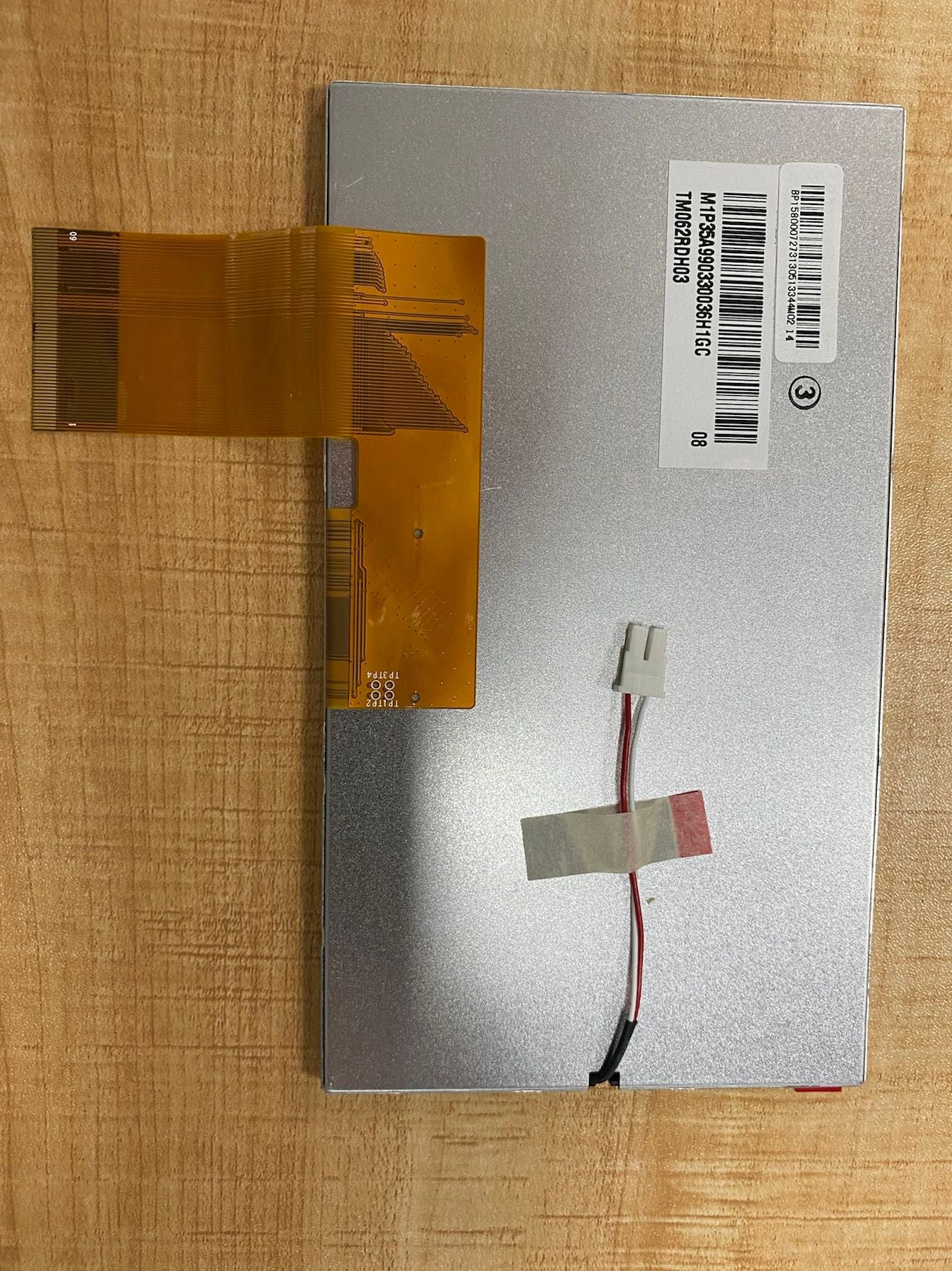6.2" Digital TFT TIANMA TM062RDH03 TM062RDH02 60 pin LCD Screen Panel 800x480 LCD Panel Display