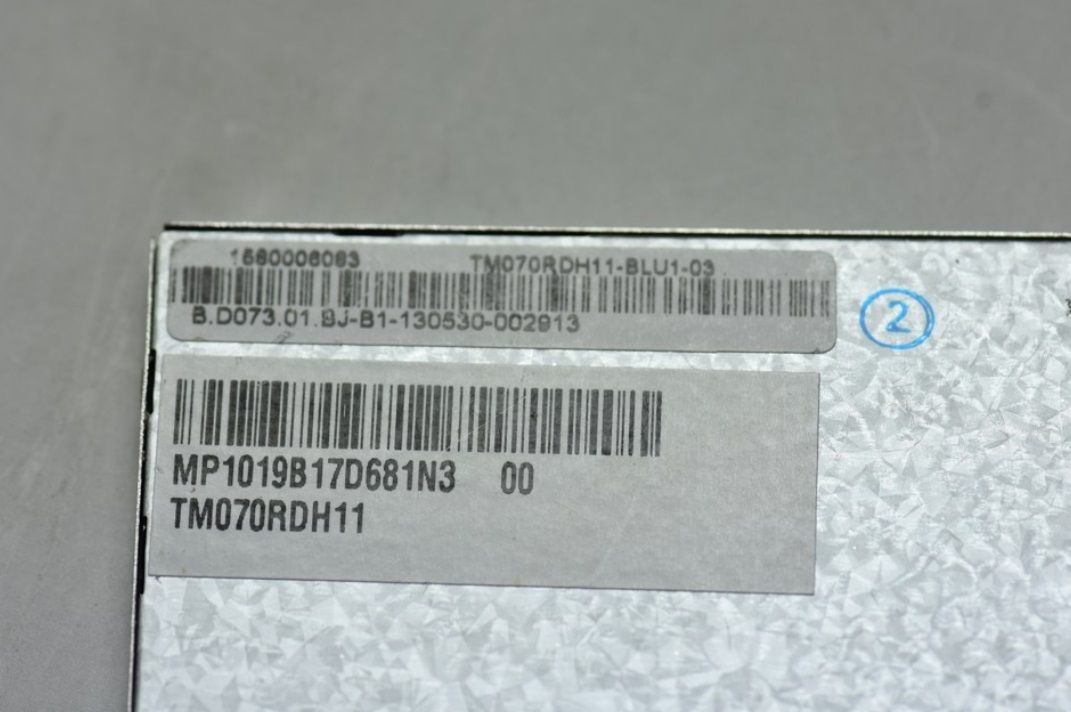 Original TM070RDH11 TIANMA Screen 7" 800×480 TM070RDH11 Display