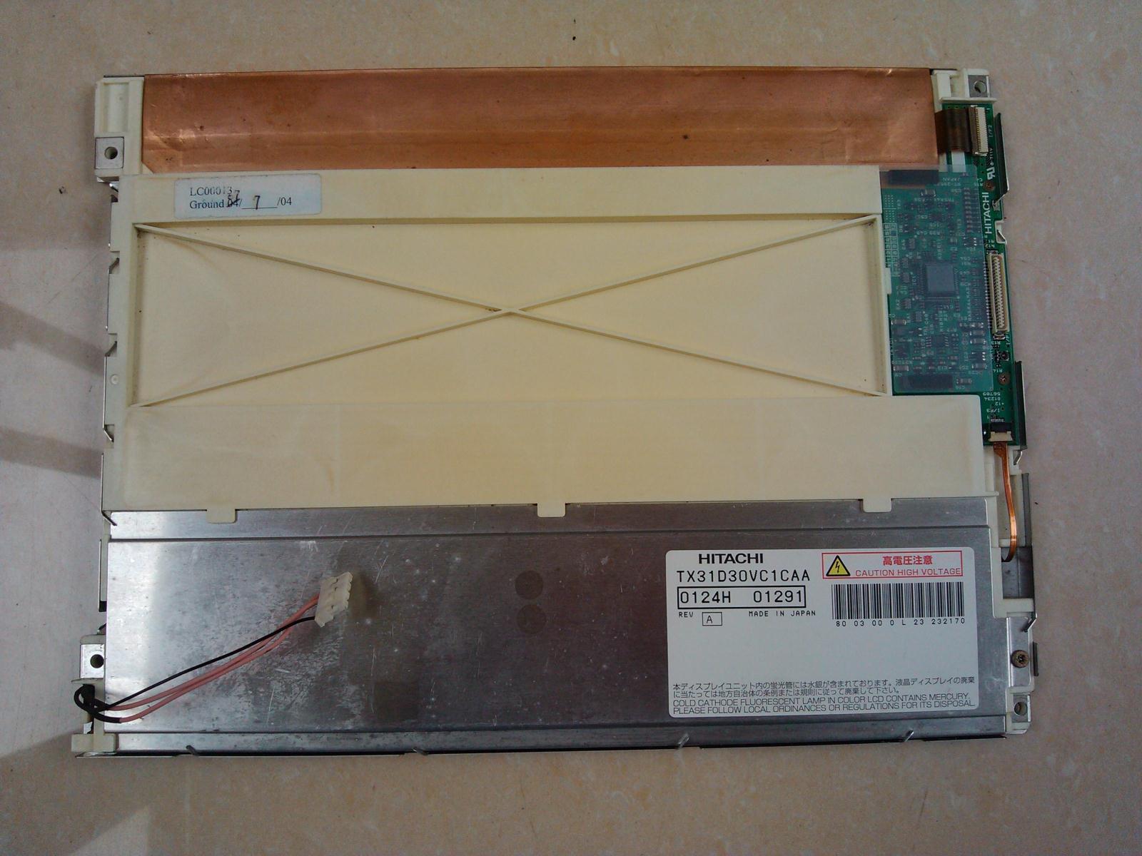 Original TX31D30VC1CAA HITACHI Screen 12.1" 800*600 TX31D30VC1CAA Display