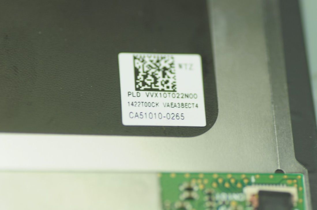 Original VVX10T022N00 Panasonic Screen 10.1" 2560×1600 VVX10T022N00 Display